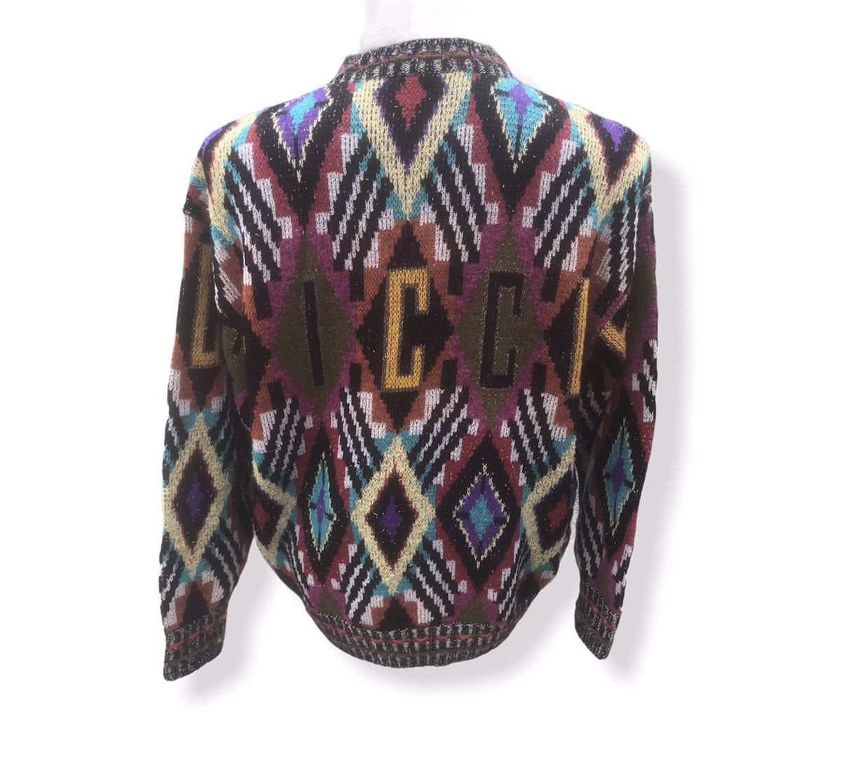 Japanese Brand × Vintage × Yoshiyuki Konishi Vintage Ficce Yoshiyuki Konishi Multicolour Knitwear Size US XL / EU 56 / 4 - 11 Thumbnail