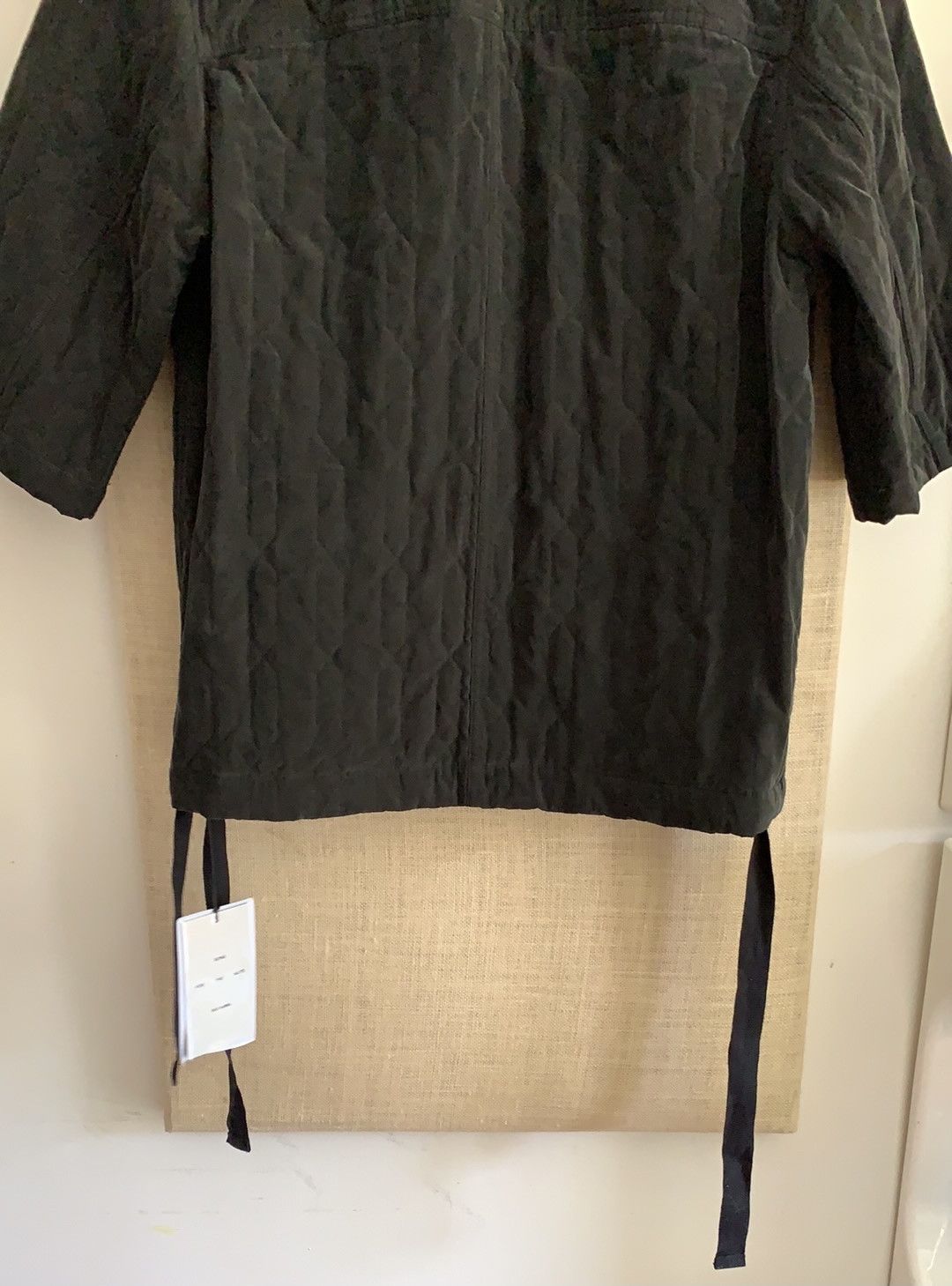 Song For The Mute NWT SONG FOR THE MUTE quilted seam & tie detail Size US M / EU 48-50 / 2 - 10 Thumbnail