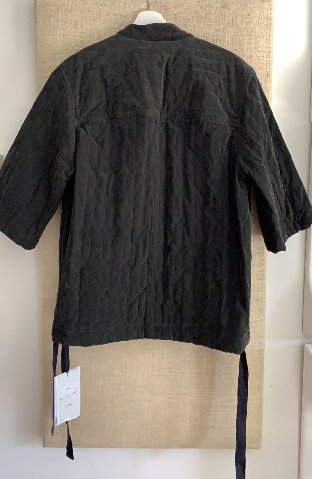 Song For The Mute NWT SONG FOR THE MUTE quilted seam & tie detail Size US M / EU 48-50 / 2 - 6 Thumbnail