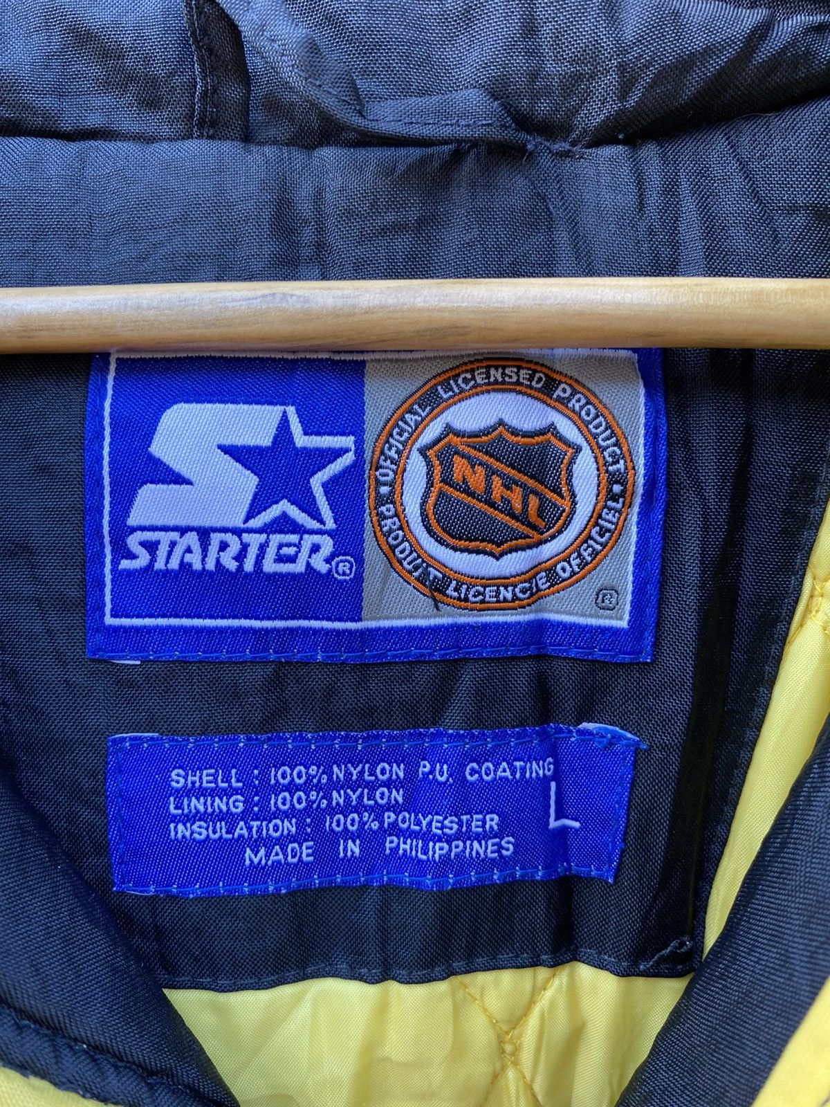 NHL × Starter × Vintage Vintage Pittsburgh Penguins starter NHL jacket Size US L / EU 52-54 / 3 - 16 Thumbnail