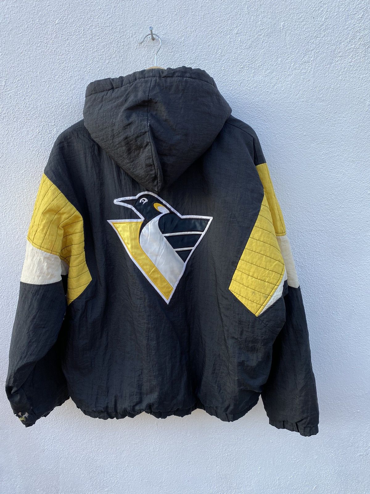 NHL × Starter × Vintage Vintage Pittsburgh Penguins starter NHL jacket Size US L / EU 52-54 / 3 - 2 Thumbnail
