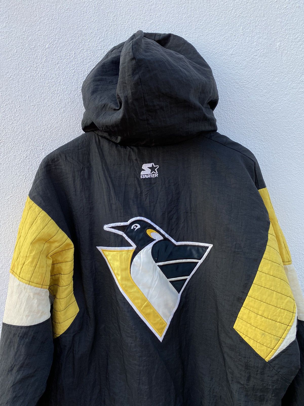 NHL × Starter × Vintage Vintage Pittsburgh Penguins starter NHL jacket Size US L / EU 52-54 / 3 - 5 Thumbnail