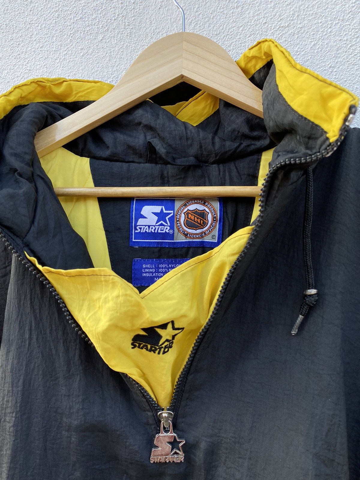 NHL × Starter × Vintage Vintage Pittsburgh Penguins starter NHL jacket Size US L / EU 52-54 / 3 - 15 Thumbnail