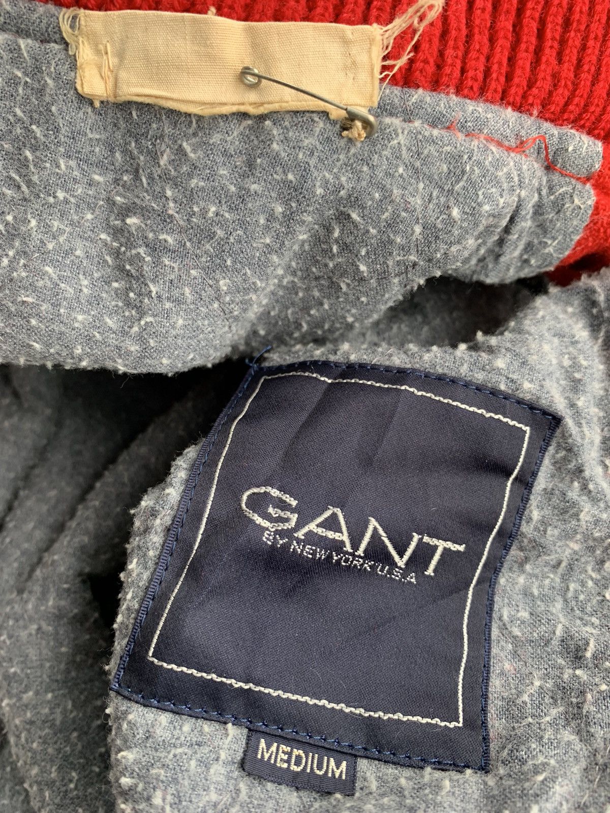 Gant × Vintage Vintage 90s Gant Wool Varsity Jacket Size US M / EU 48-50 / 2 - 3 Thumbnail
