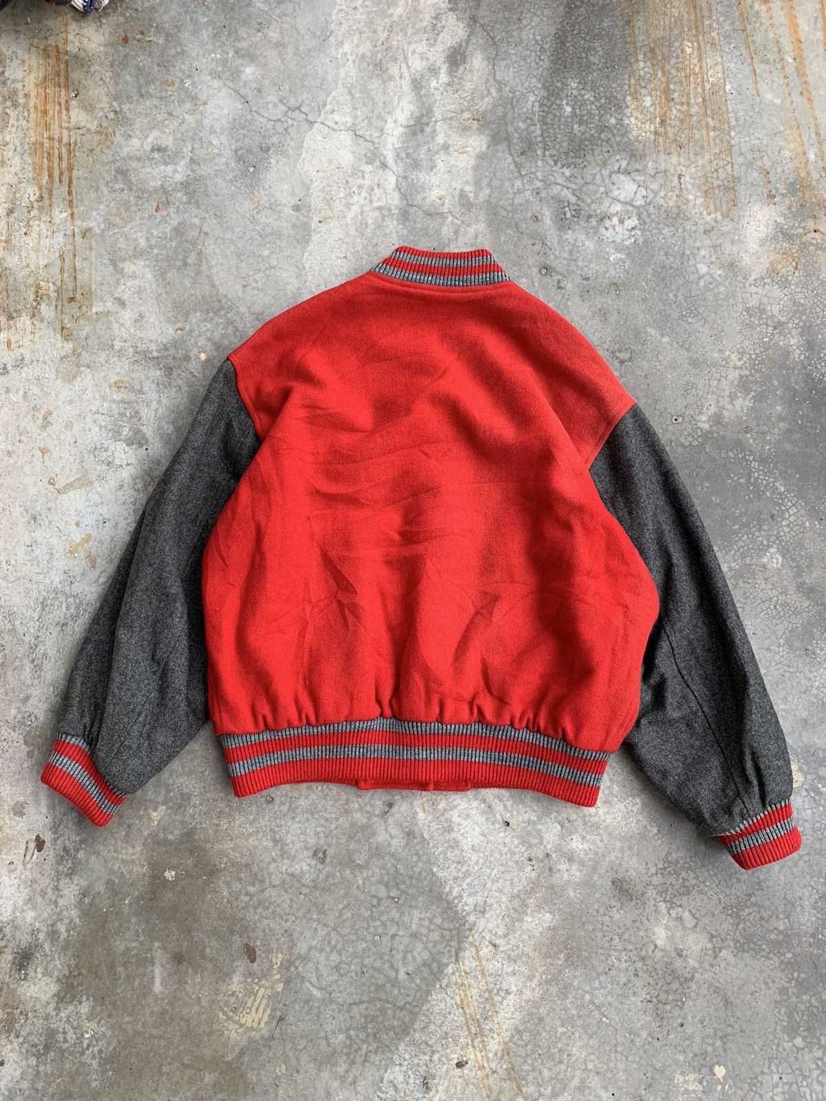 Gant × Vintage Vintage 90s Gant Wool Varsity Jacket Size US M / EU 48-50 / 2 - 2 Thumbnail