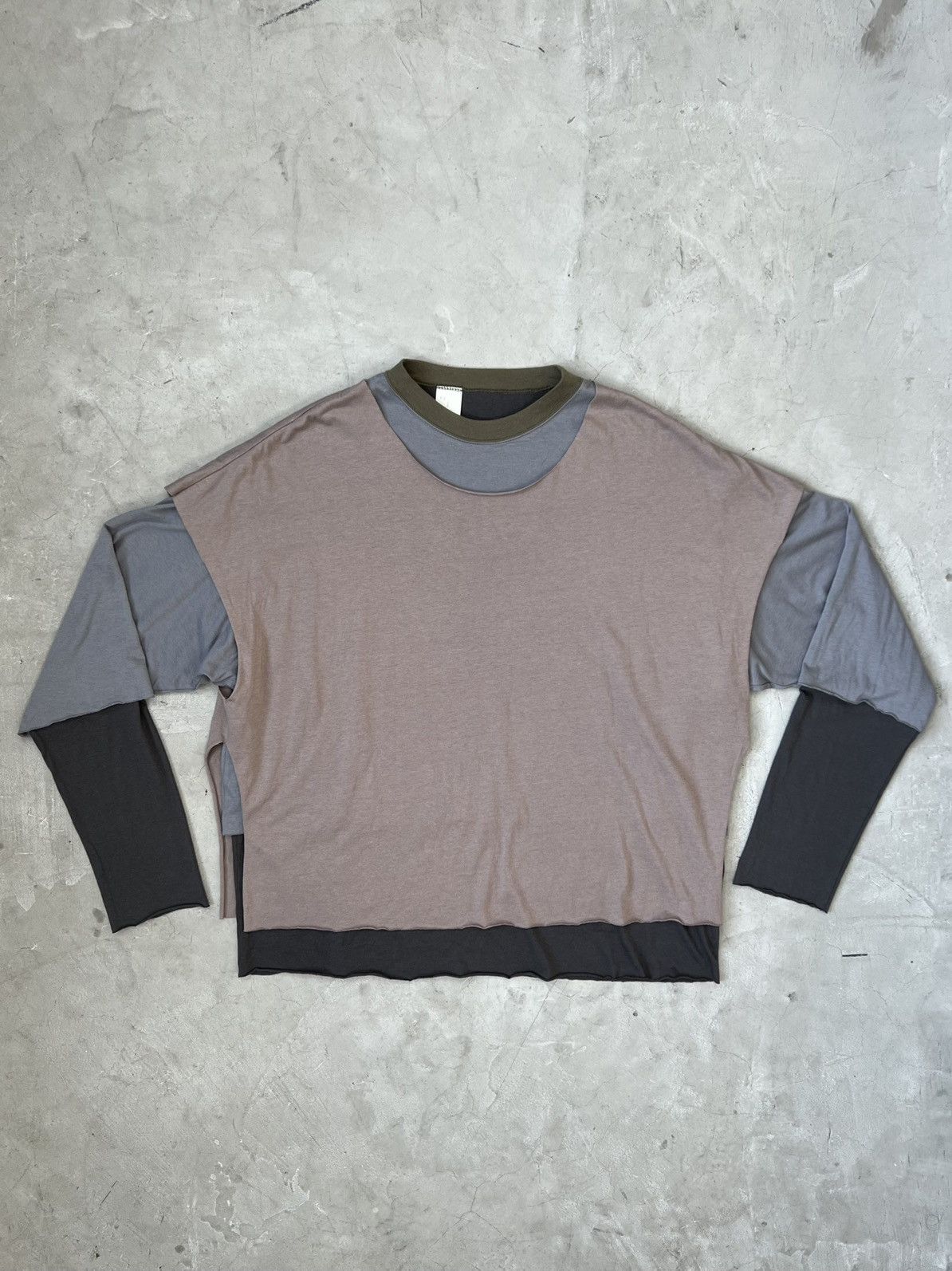 image of N Hoolywood N. Hoolywood Sample Triple Layer Jersey Longsleeve, Men's (Size XL)