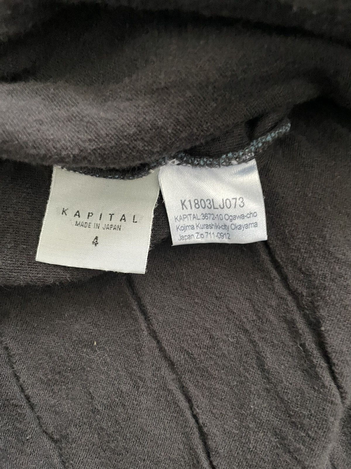Kapital × Kapital Kountry Kapital Sashiko Dogi Jacket Cardigan Blue Size US XL / EU 56 / 4 - 4 Thumbnail