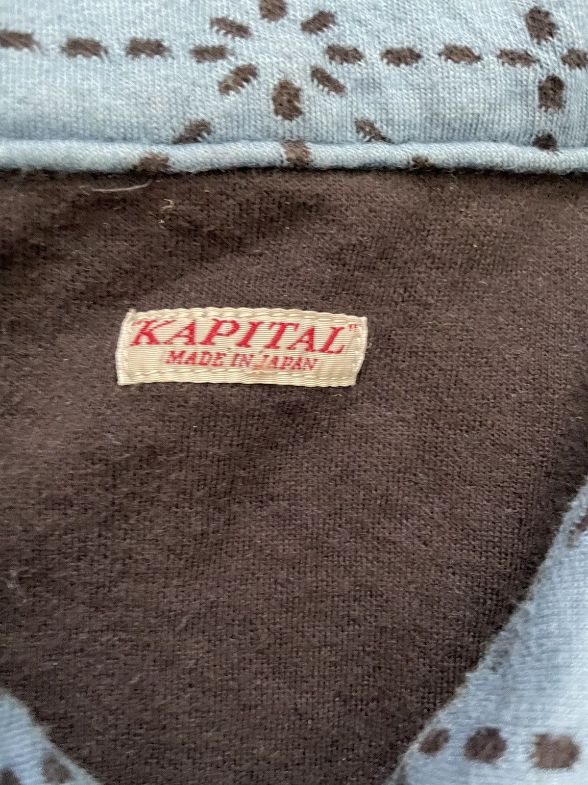 Kapital × Kapital Kountry Kapital Sashiko Dogi Jacket Cardigan Blue Size US XL / EU 56 / 4 - 3 Thumbnail