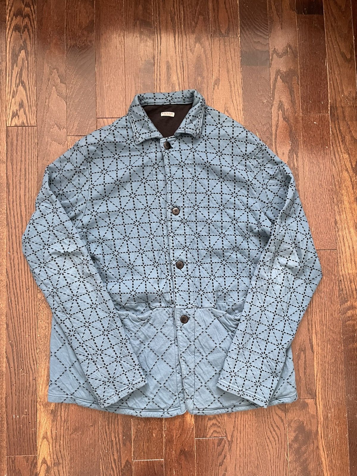Kapital × Kapital Kountry Kapital Sashiko Dogi Jacket Cardigan Blue Size US XL / EU 56 / 4 - 1 Thumbnail