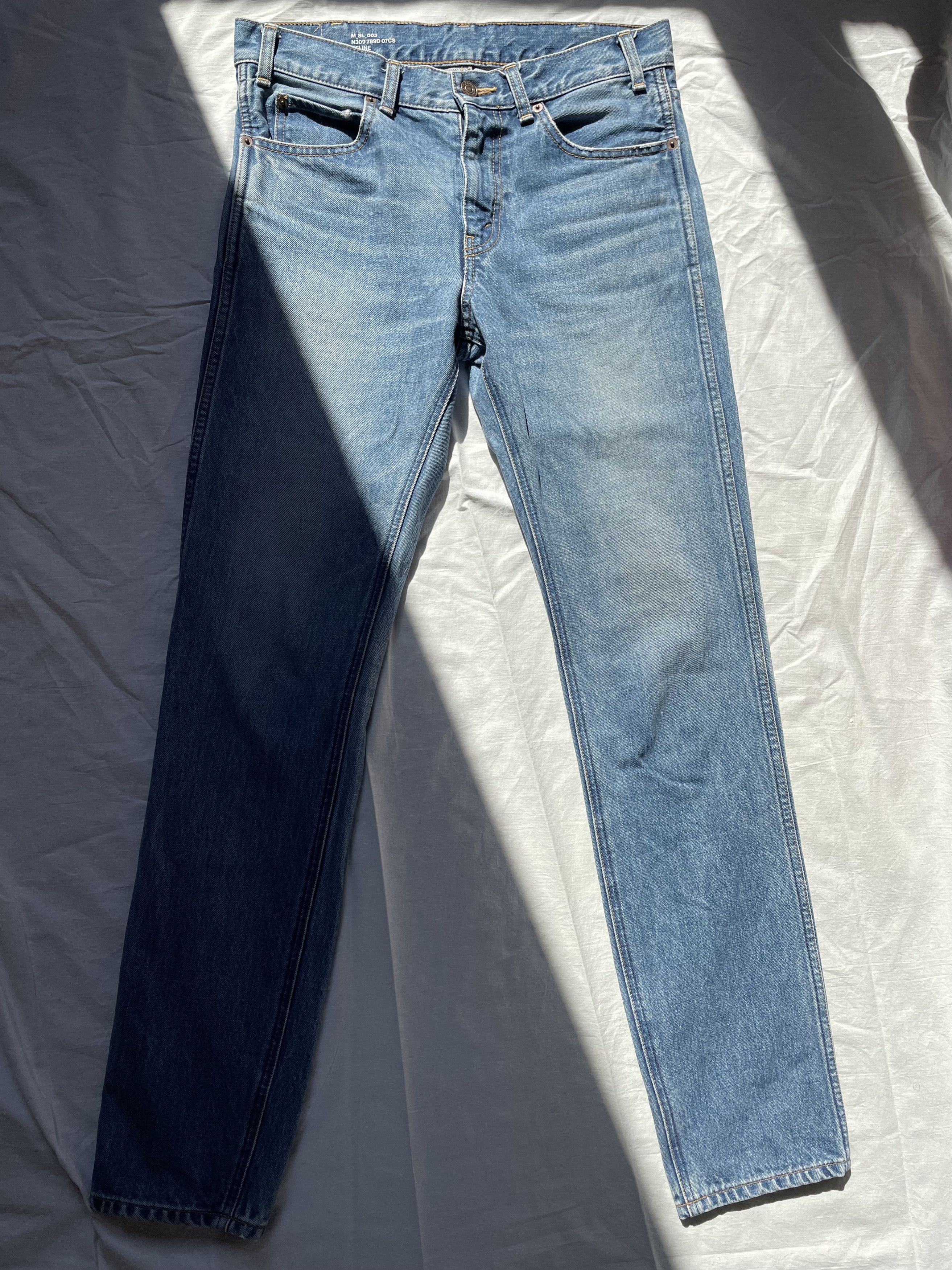 Celine Celine M_SL_003 Denim Classic Slim Jeans | Grailed