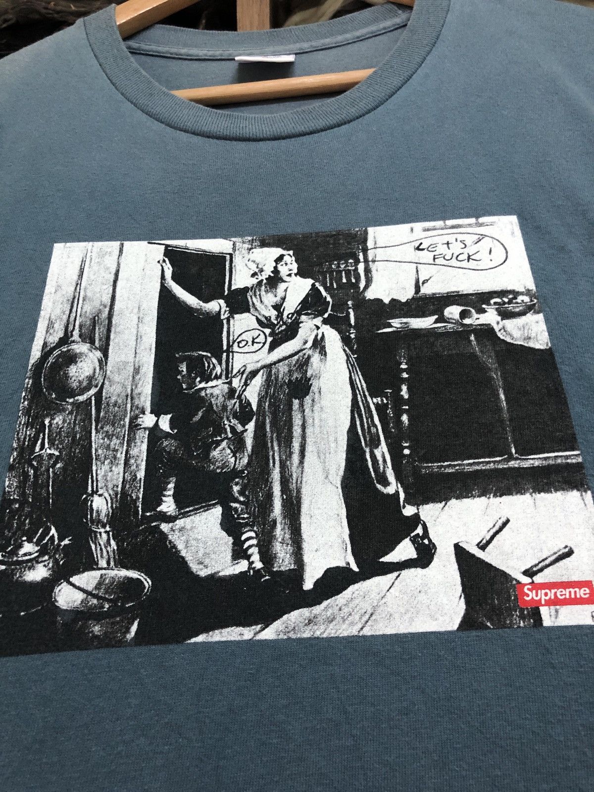 Supreme Supreme Mike Kelley Hiding From The Indian Tshirts Size US M / EU 48-50 / 2 - 3 Thumbnail