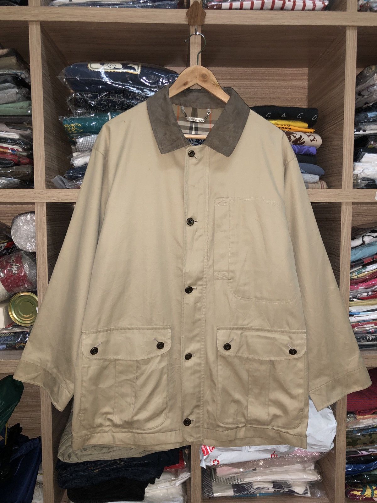 Burberry Prorsum Burberry Multi Pocket Jacket Size US L / EU 52-54 / 3 - 1 Thumbnail