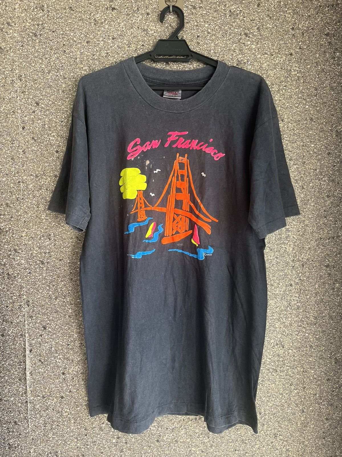 image of Vintage San Francisco Ft29 in Black, Men's (Size XL)