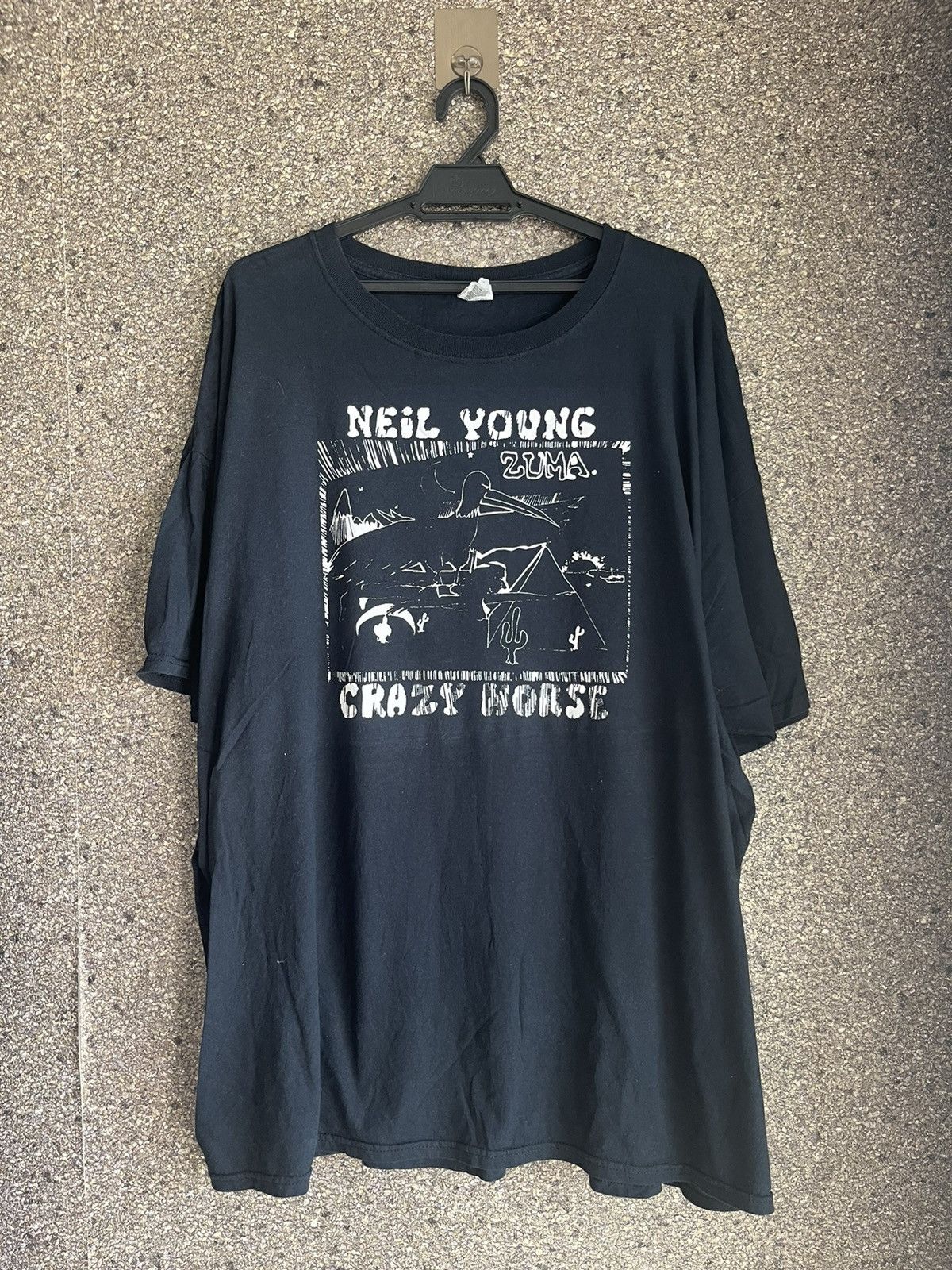 image of Vintage Crazy Horse Ft29 in Black, Men's (Size 2XL)