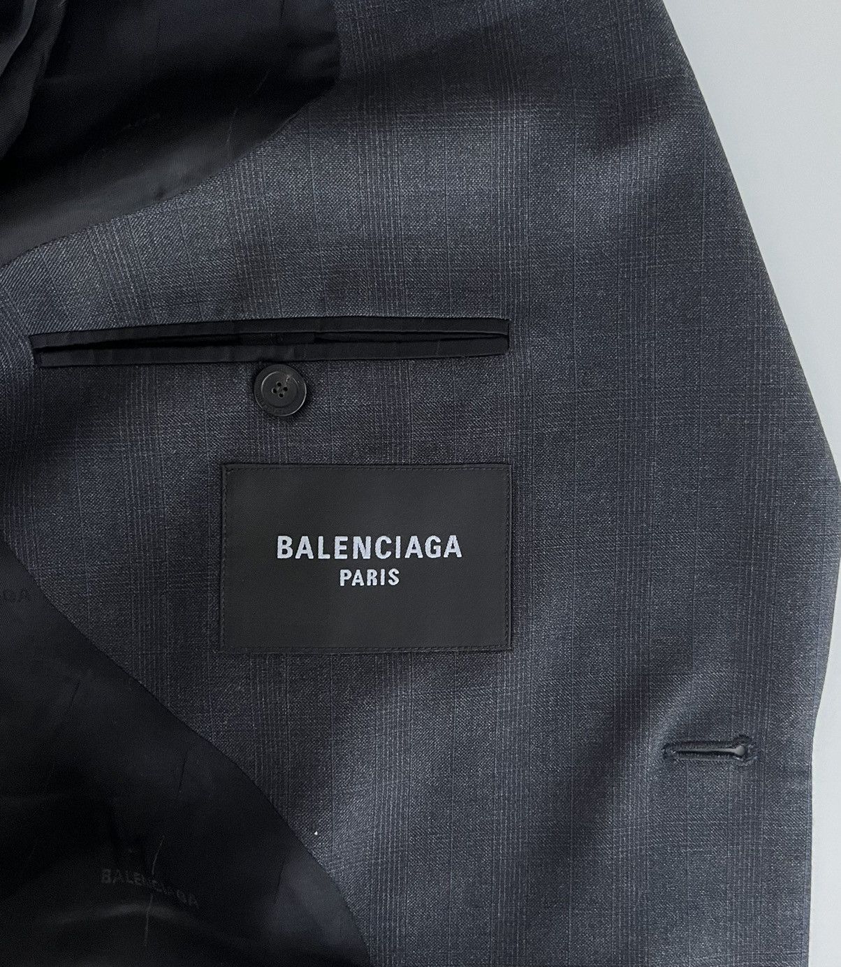 Balenciaga ⚠️$3.5K Value ⚠️ AW21 Boxy Single Breasted Coin Blazer Jacket Size US M / EU 48-50 / 2 - 6 Thumbnail