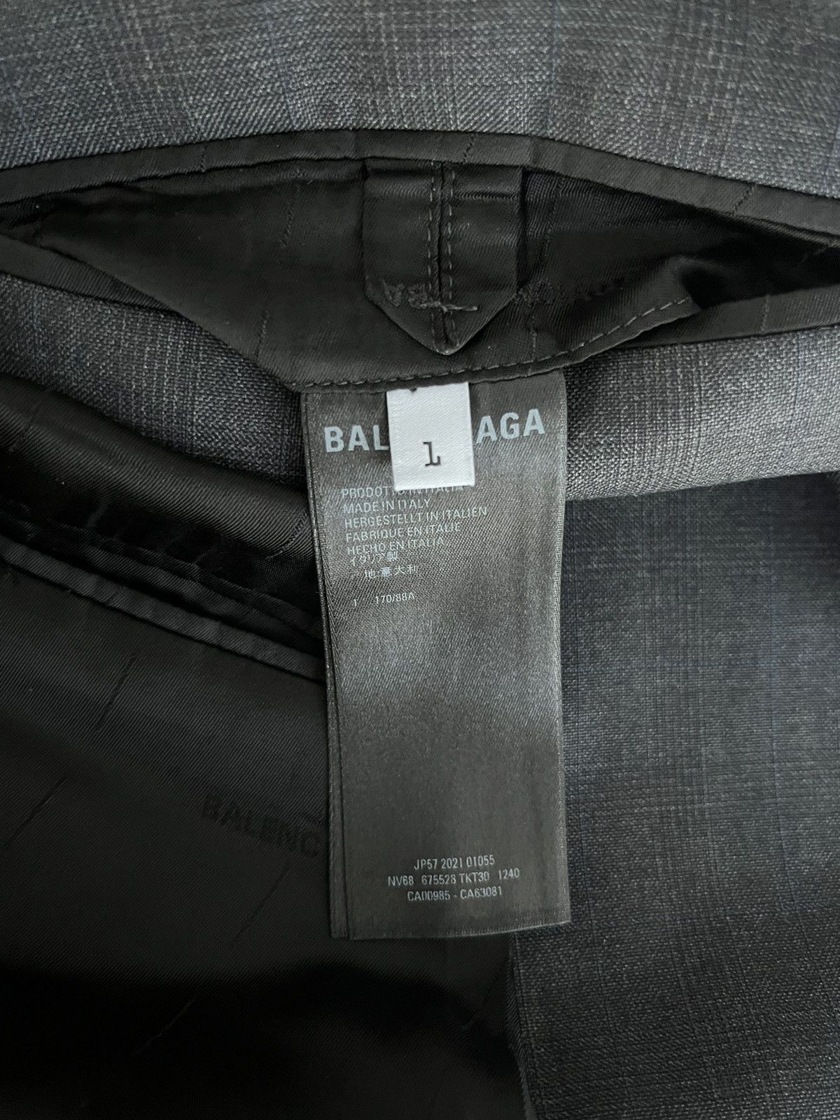 Balenciaga ⚠️$3.5K Value ⚠️ AW21 Boxy Single Breasted Coin Blazer Jacket Size US M / EU 48-50 / 2 - 8 Thumbnail