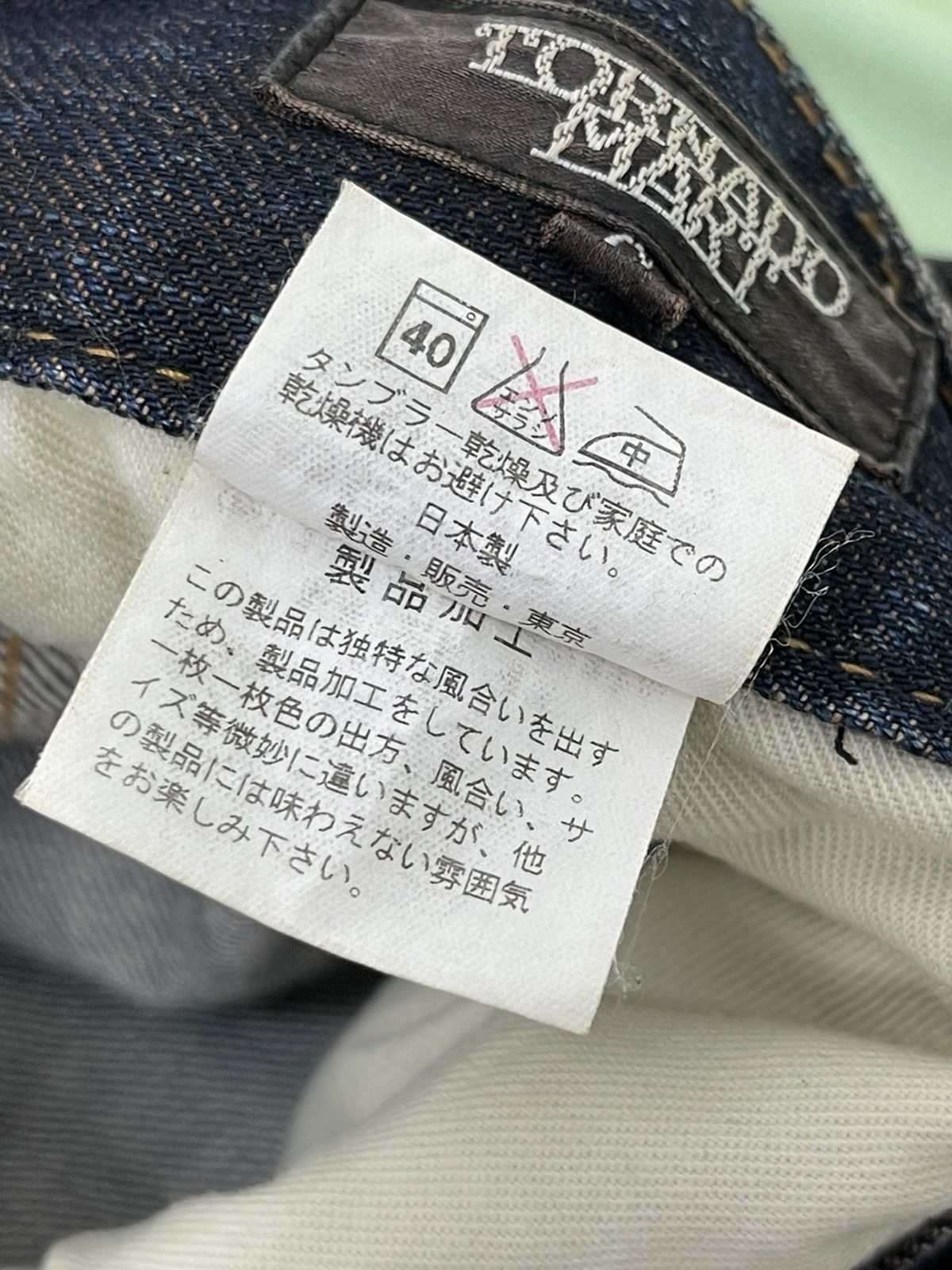 Japanese Brand Flare Jeans Tornado Mart Acid Wash Low Rise Stretch 3🟦0 Size US 30 / EU 46 - 23 Thumbnail