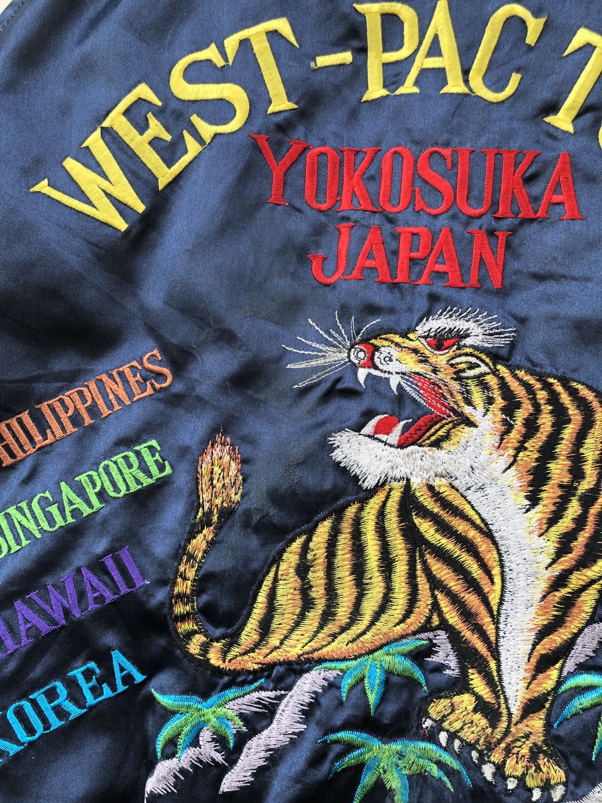 Other Vintage Sukajan Souvenir Jacket West Pac Tour Size US M / EU 48-50 / 2 - 10 Thumbnail