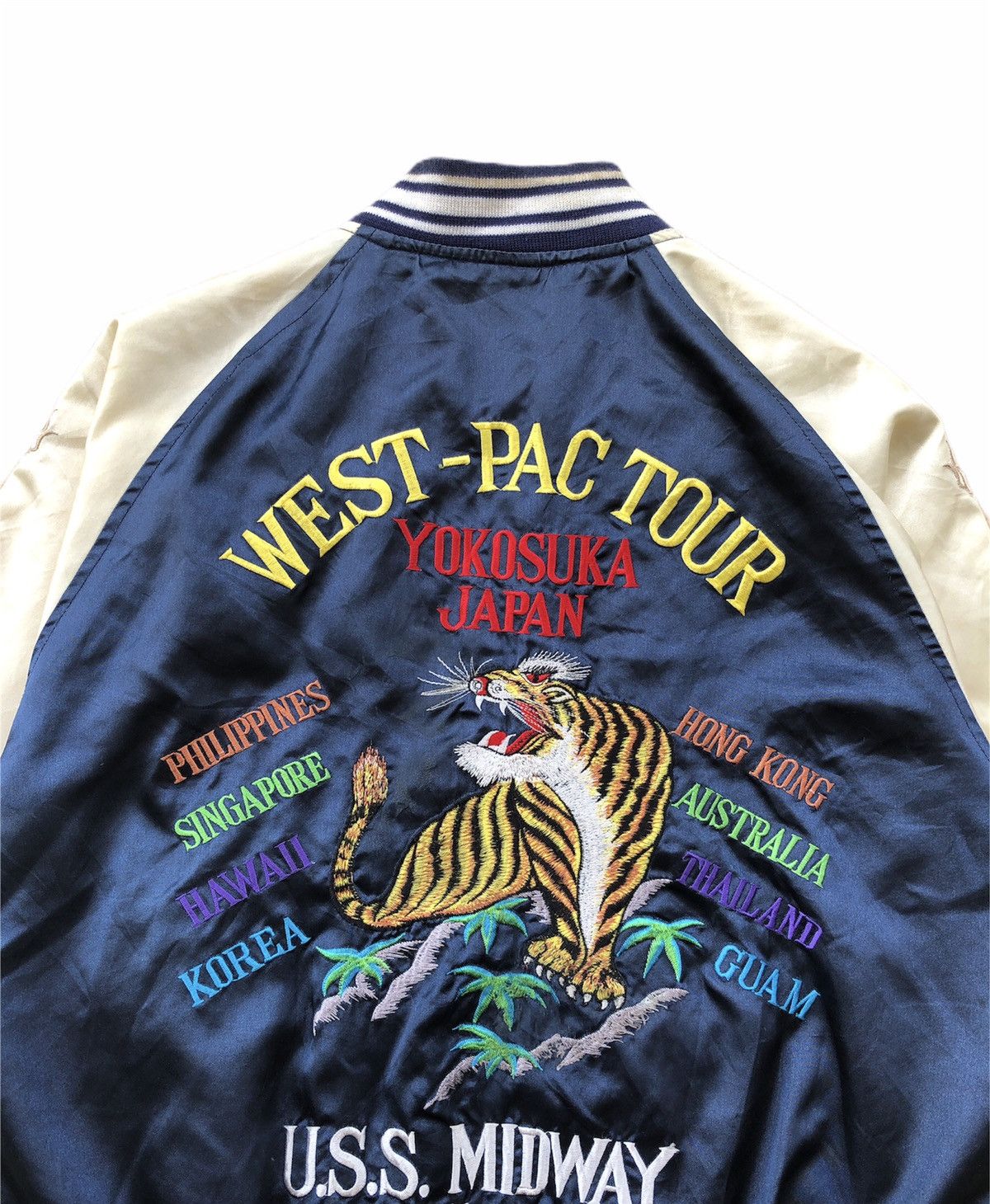 Other Vintage Sukajan Souvenir Jacket West Pac Tour Size US M / EU 48-50 / 2 - 9 Thumbnail