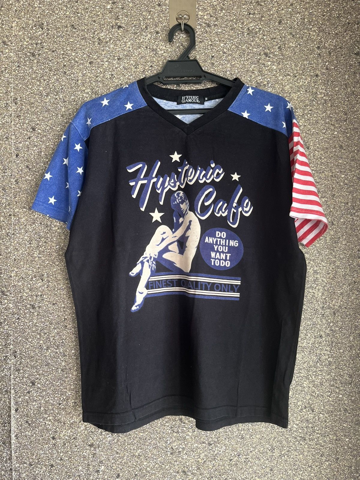 image of Hysteric Glamour x Vintage Hysteric Cafe Ft29 in Black, Men's (Size Medium)
