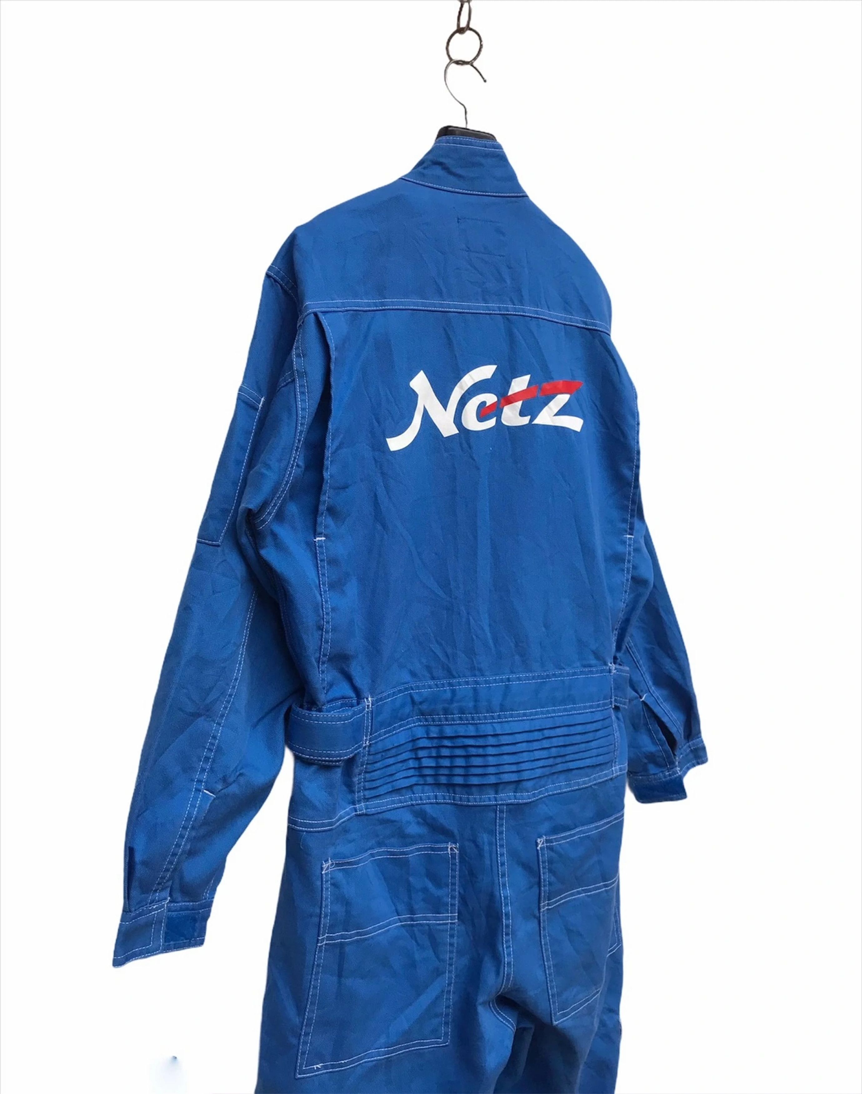 Japanese Brand Three Monkey Netz Toyota Workers Jumpsuits Size US 34 / EU 50 - 6 Thumbnail