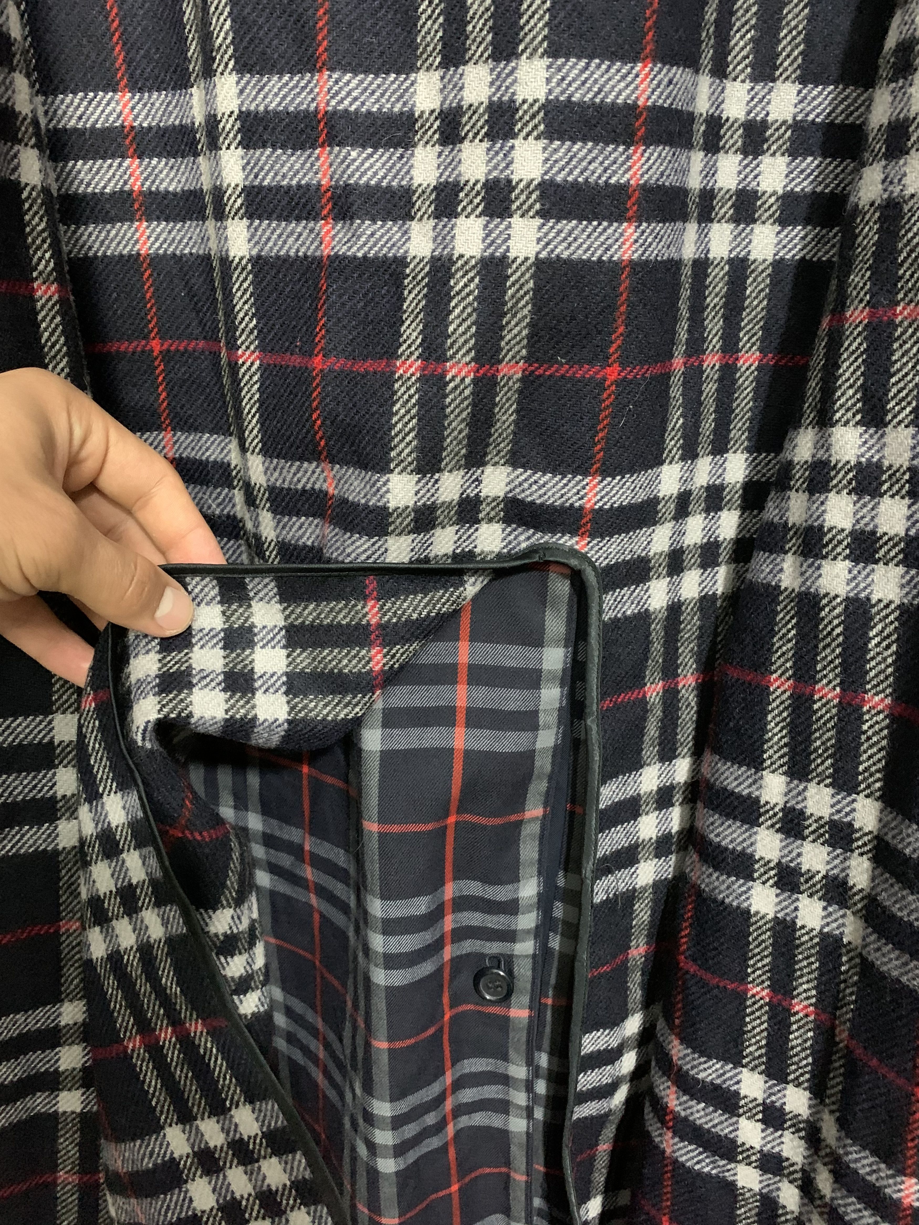 Burberry Burberrys Vintage Trench Coat Jacket with removable lining Size L / US 10 / IT 46 - 5 Thumbnail