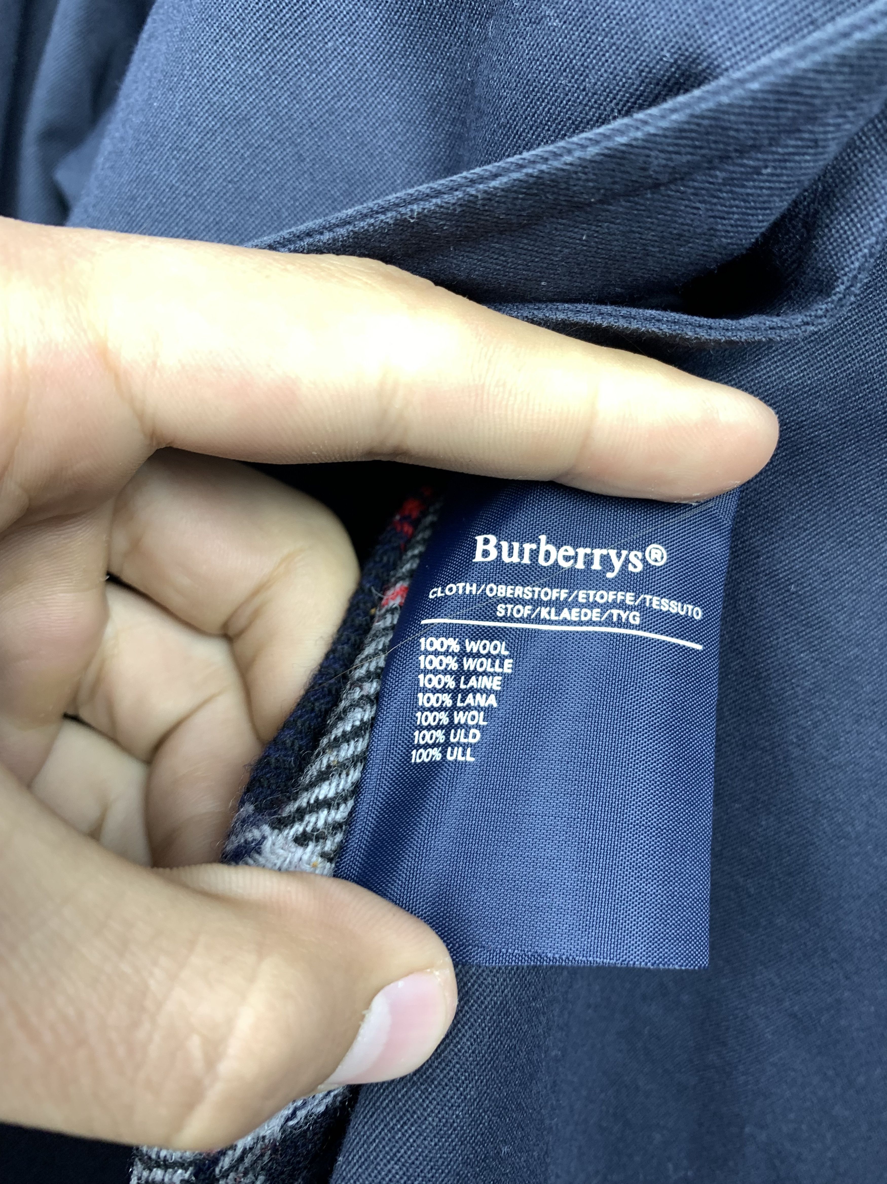 Burberry Burberrys Vintage Trench Coat Jacket with removable lining Size L / US 10 / IT 46 - 7 Thumbnail