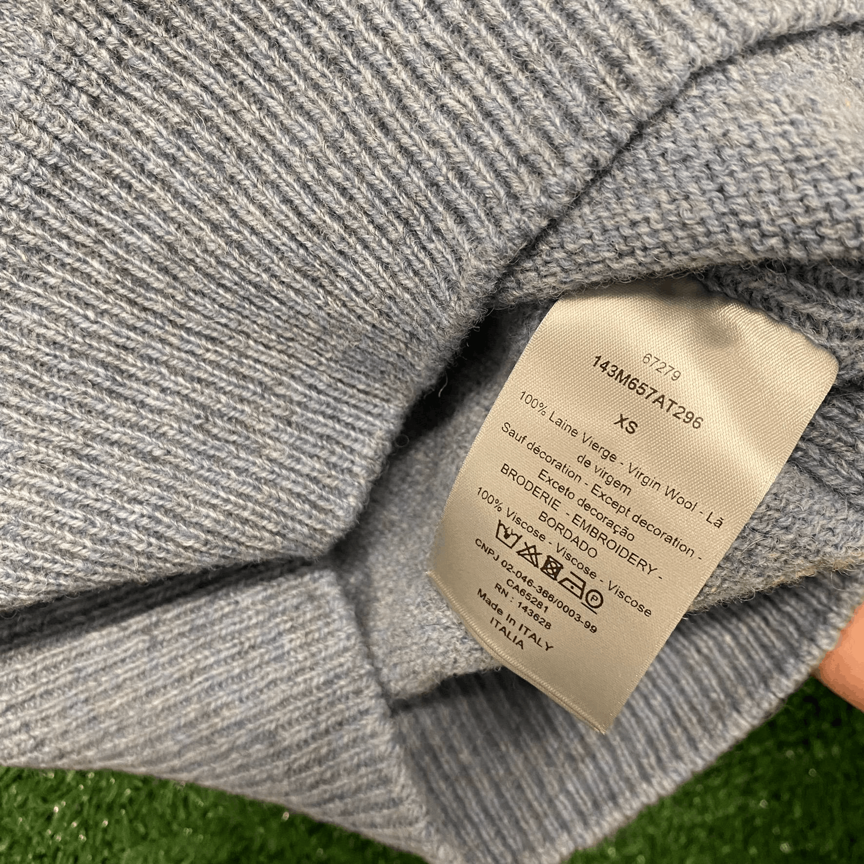 Dior Dior Peter Doig Virgin Wool Knit Crewneck Sweater Size US XS / EU 42 / 0 - 4 Thumbnail