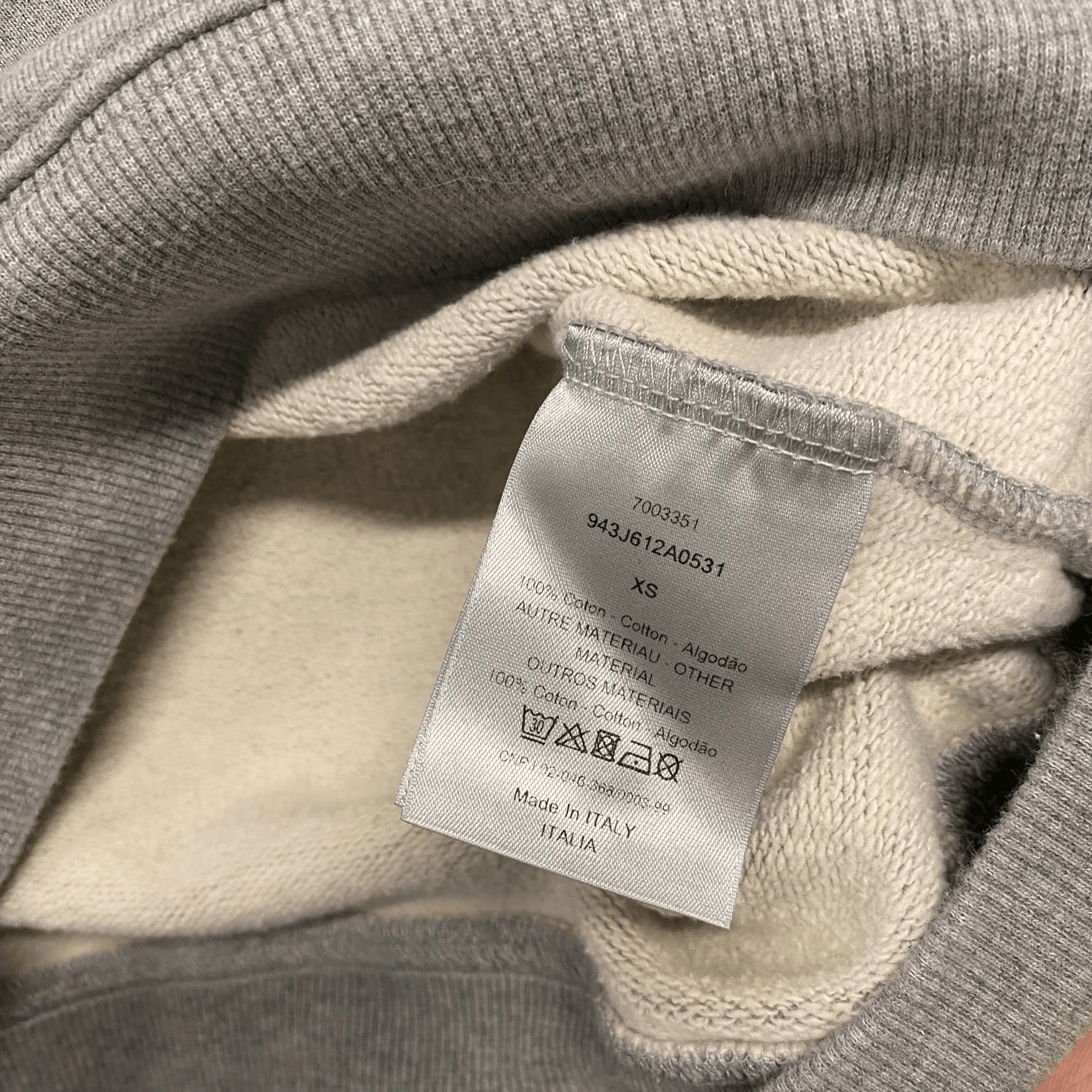 Dior Dior CD Icon Logo Essential Crewneck Sweatshirt Size US XS / EU 42 / 0 - 4 Thumbnail