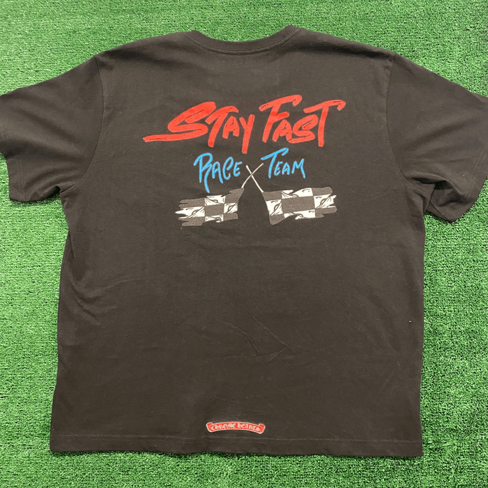 Chrome Hearts Matty Boy Stay Fast Race Team T-Shirt | Grailed