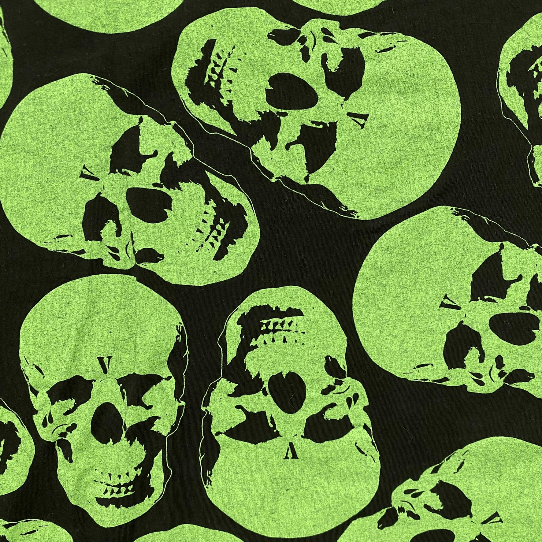Vlone Vlone Green Skull Pile Sample T-Shirt Size US L / EU 52-54 / 3 - 7 Thumbnail