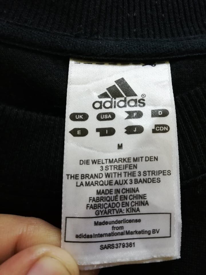 Adidas Adidas Sweatshirt Martial Arts Big Logo Medium Saiz (c20) Size US M / EU 48-50 / 2 - 5 Thumbnail