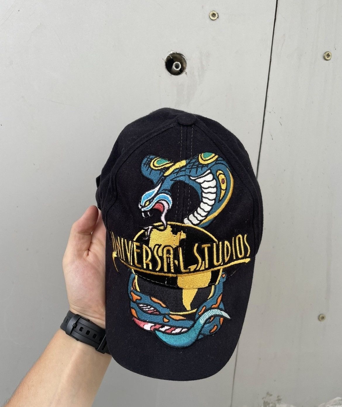 Universal Studios × Vintage Vintage Universal Studios Rare Cap Embroidered Snake Size ONE SIZE - 14 Thumbnail