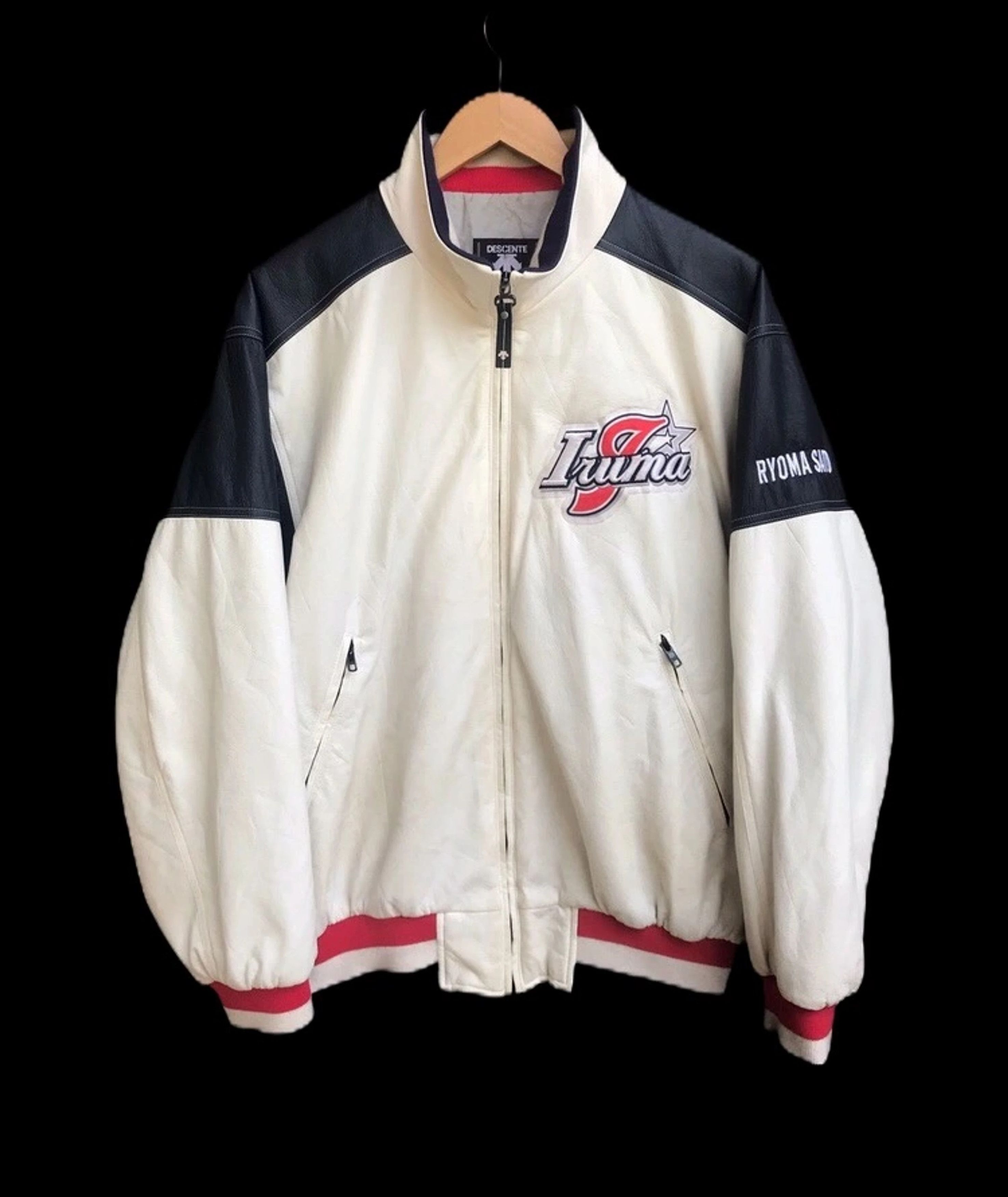 Descente Descente Leather Pvc Bomber Style Jacket Size US M / EU 48-50 / 2 - 1 Thumbnail