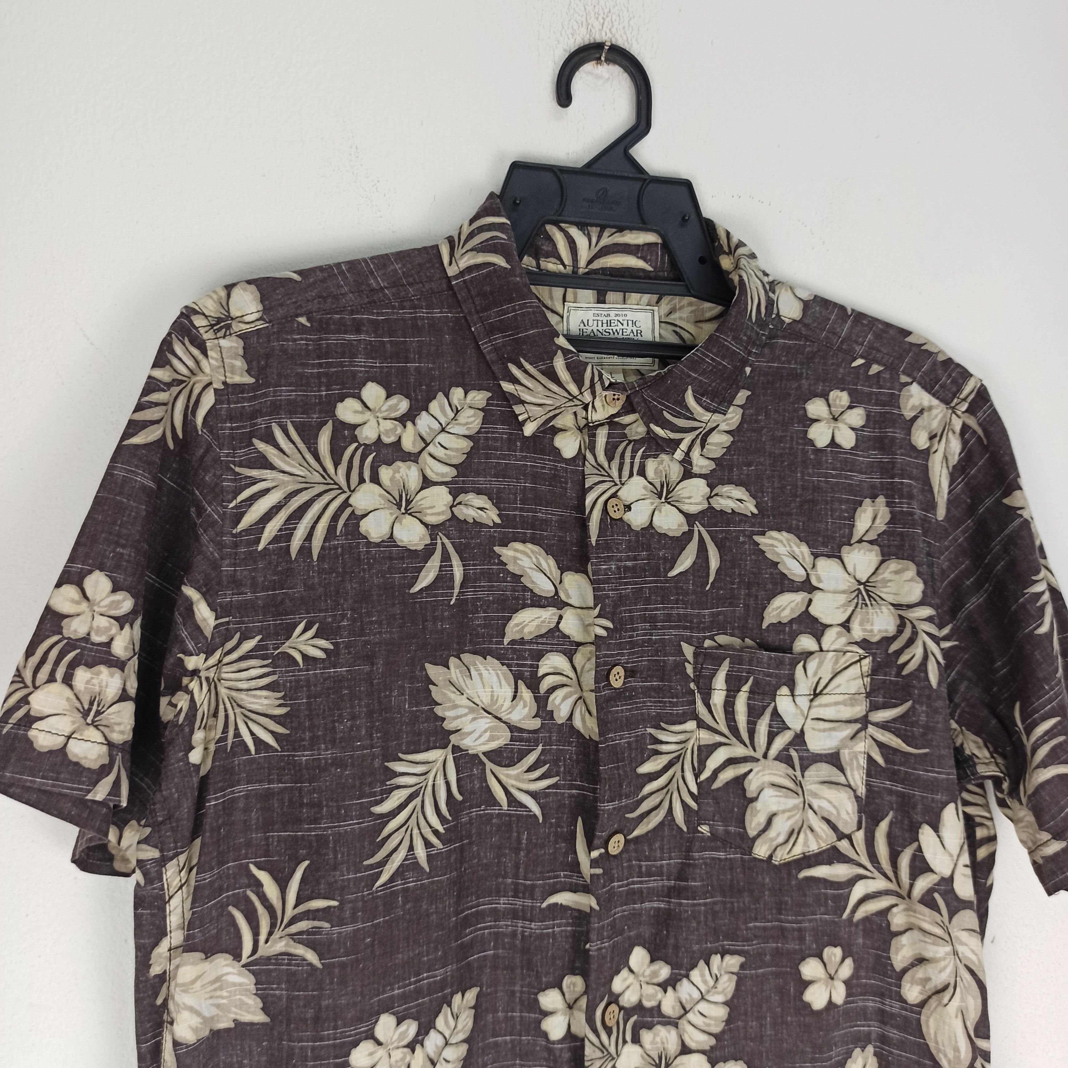 Other Hawaii Shirt Authentic Jeanswear & Quality Goods Size US L / EU 52-54 / 3 - 2 Thumbnail