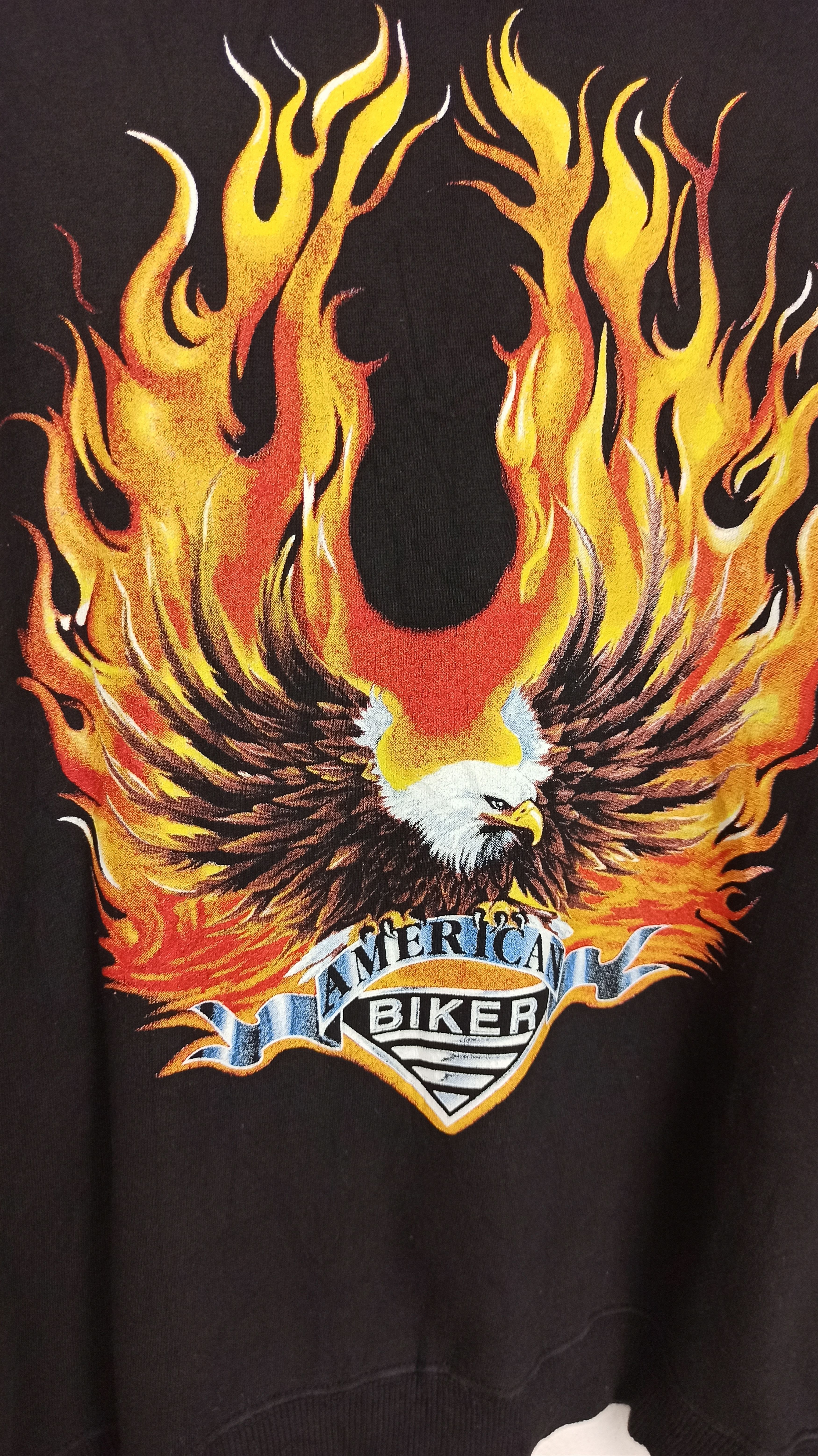 American Eagle Outfitters Rare Sweatshirt American Biker "The Fire of the Sages" Size US L / EU 52-54 / 3 - 2 Thumbnail
