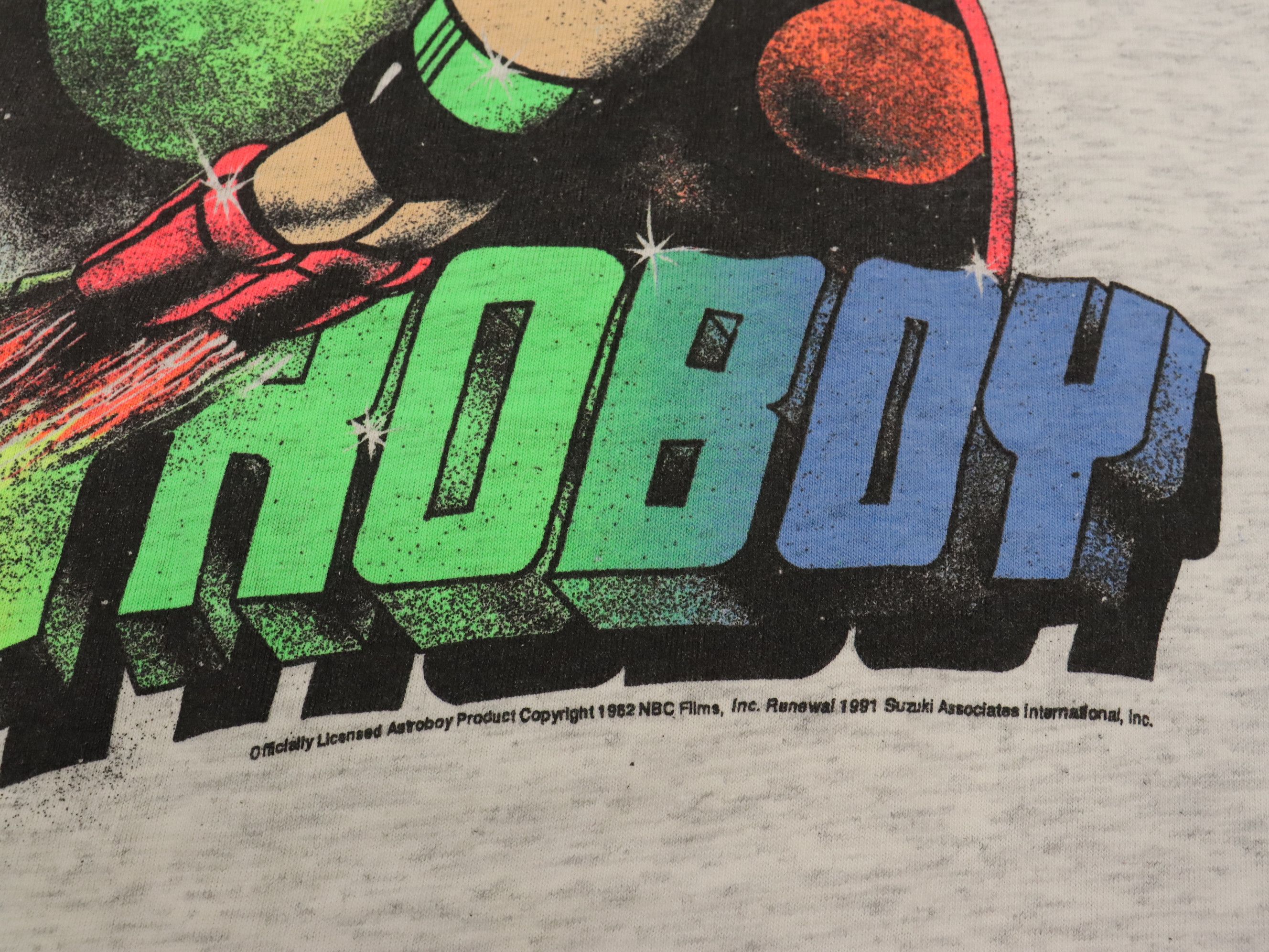 Anime × Vintage Vtg. 90's Astro Boy Mighty Atom Anime Manga Series Shirt Size US M / EU 48-50 / 2 - 9 Thumbnail
