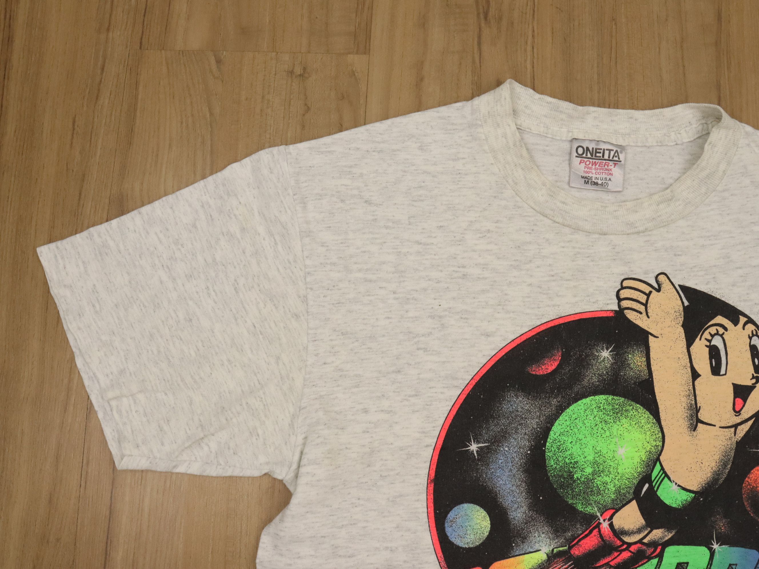 Anime × Vintage Vtg. 90's Astro Boy Mighty Atom Anime Manga Series Shirt Size US M / EU 48-50 / 2 - 21 Thumbnail