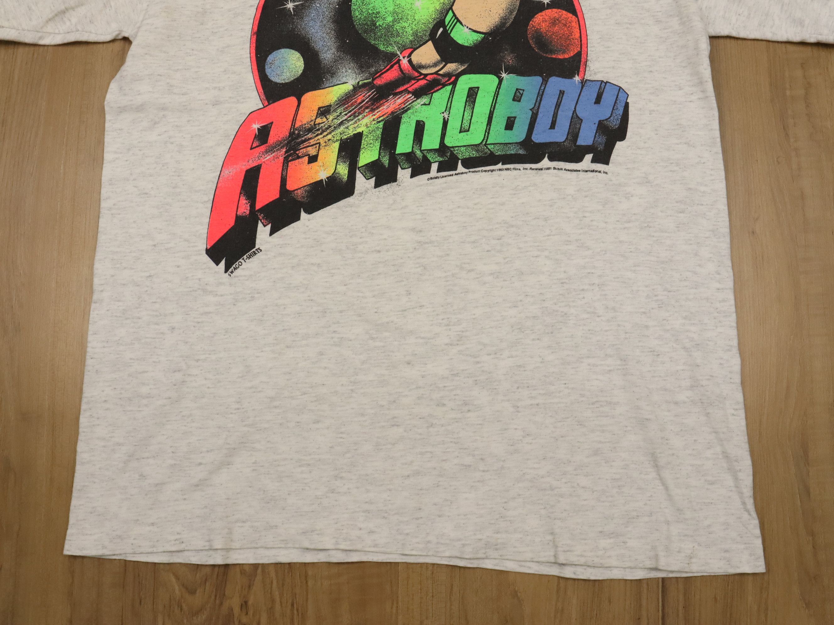 Anime × Vintage Vtg. 90's Astro Boy Mighty Atom Anime Manga Series Shirt Size US M / EU 48-50 / 2 - 17 Thumbnail