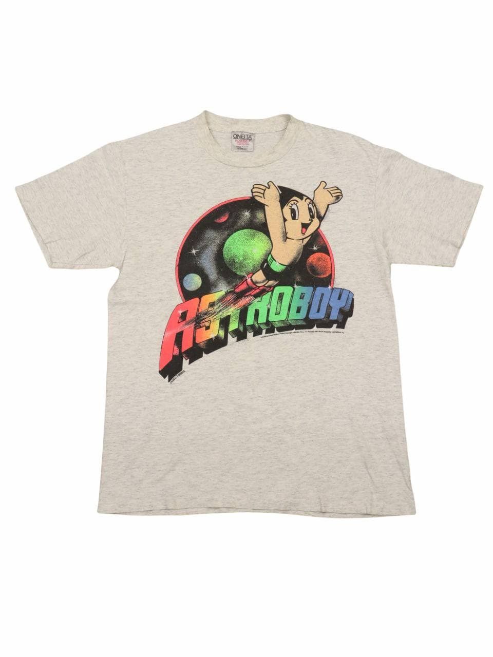 Anime × Vintage Vtg. 90's Astro Boy Mighty Atom Anime Manga Series Shirt Size US M / EU 48-50 / 2 - 1 Thumbnail