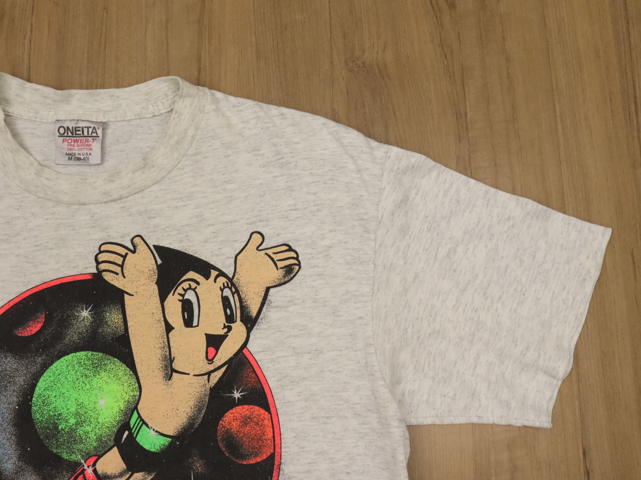 Anime × Vintage Vtg. 90's Astro Boy Mighty Atom Anime Manga Series Shirt Size US M / EU 48-50 / 2 - 22 Thumbnail