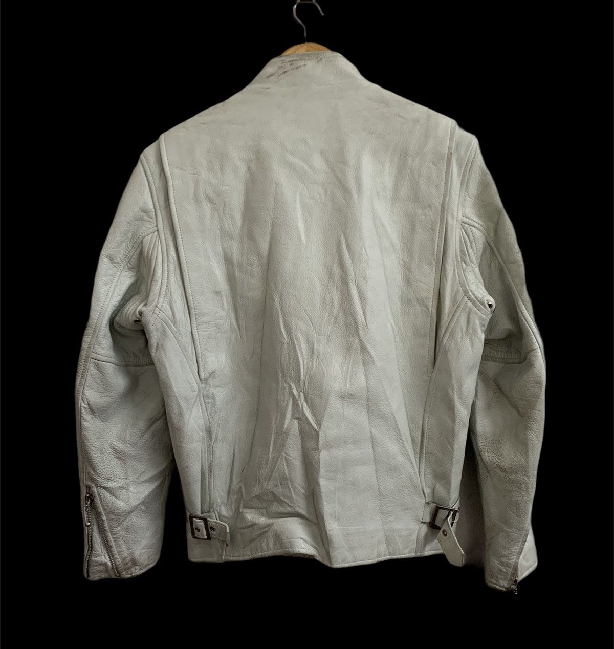 Genuine Leather 💥Demagogue Cafe Racer Leather Jacket Size US S / EU 44-46 / 1 - 7 Thumbnail
