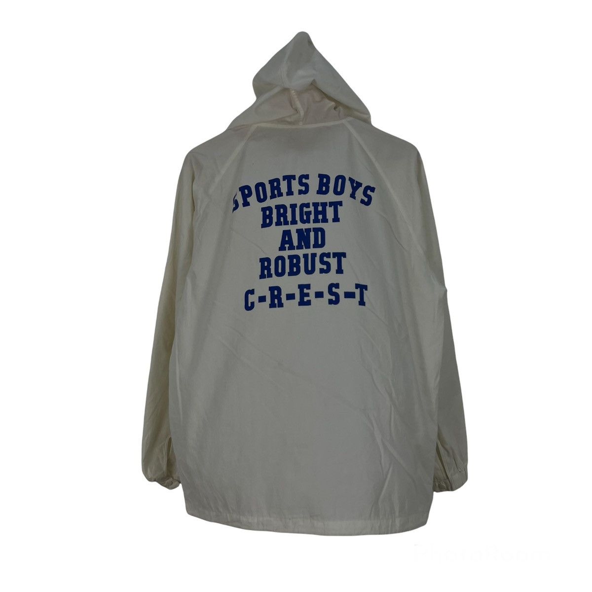 Japanese Brand VINTAGE CREST BIG LOGO HOODIE JACKET ANORAK STYLE Size US M / EU 48-50 / 2 - 1 Thumbnail