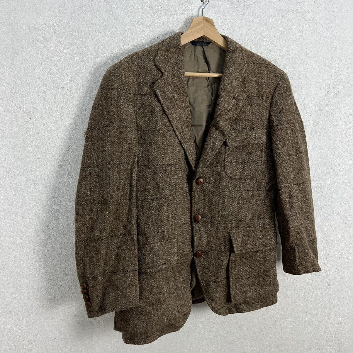 Chaps VINTAGE CHAPS RALPH LAUREN TARTAN DESIGN WOOL JACKET Size US M / EU 48-50 / 2 - 2 Thumbnail