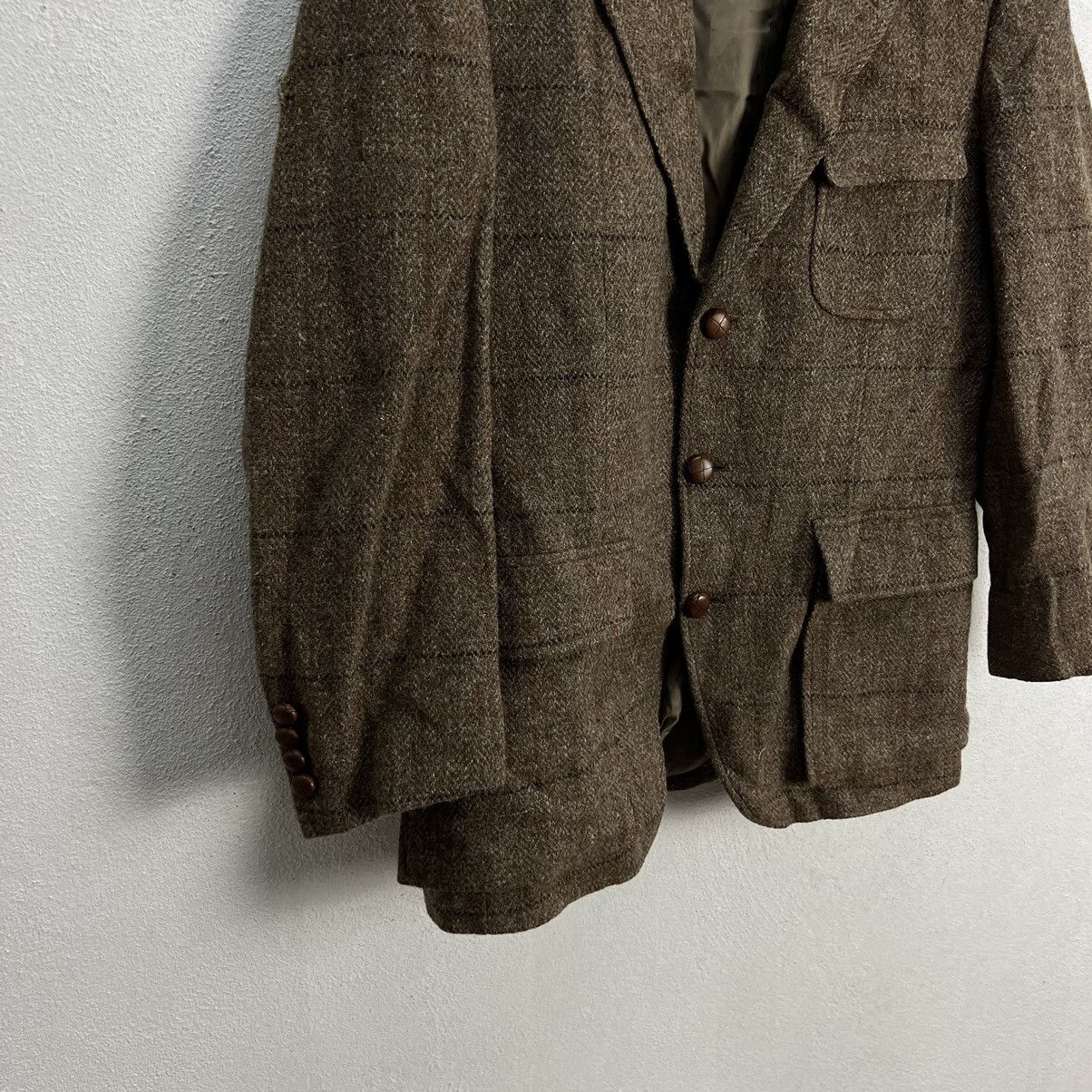 Chaps VINTAGE CHAPS RALPH LAUREN TARTAN DESIGN WOOL JACKET Size US M / EU 48-50 / 2 - 5 Thumbnail