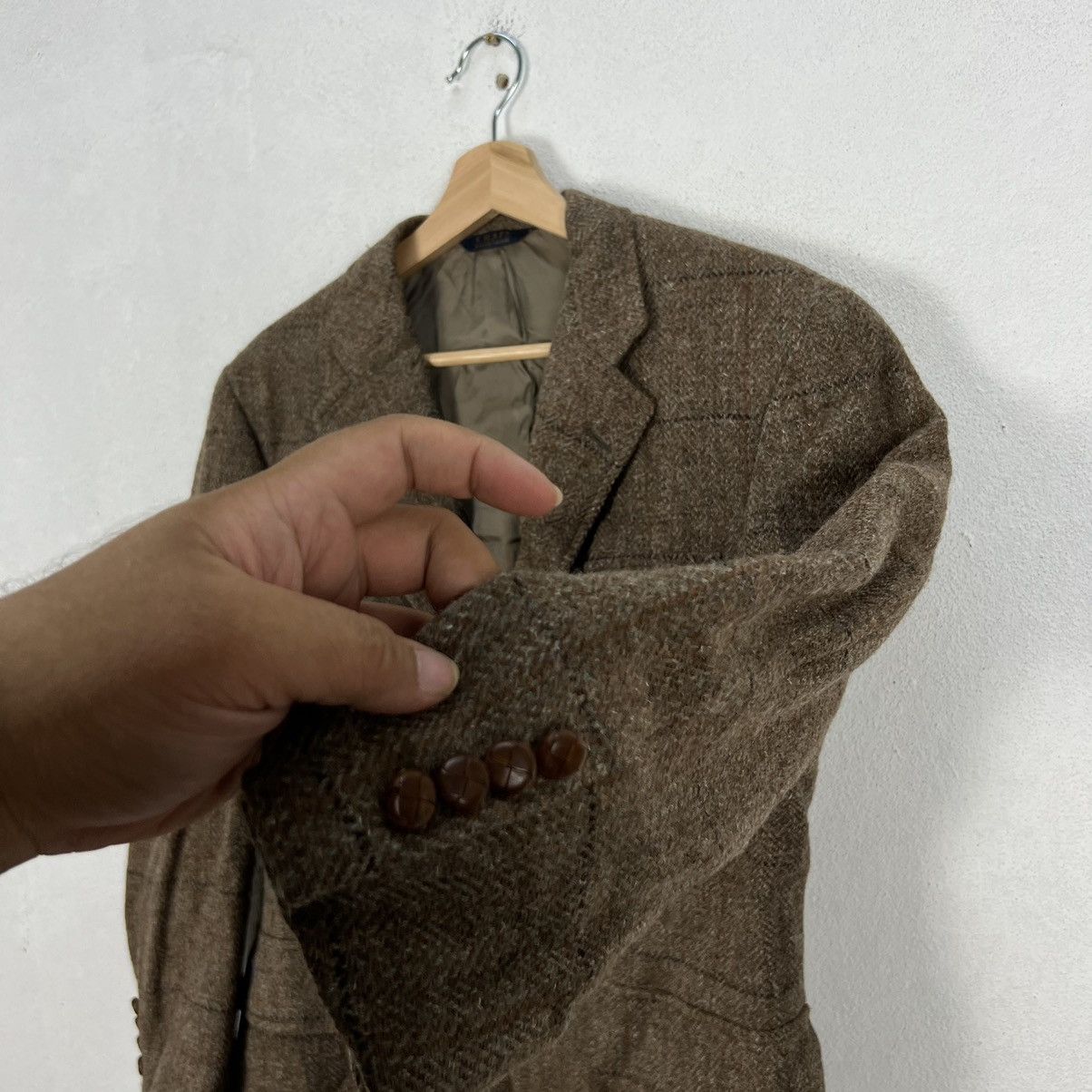 Chaps VINTAGE CHAPS RALPH LAUREN TARTAN DESIGN WOOL JACKET Size US M / EU 48-50 / 2 - 7 Thumbnail