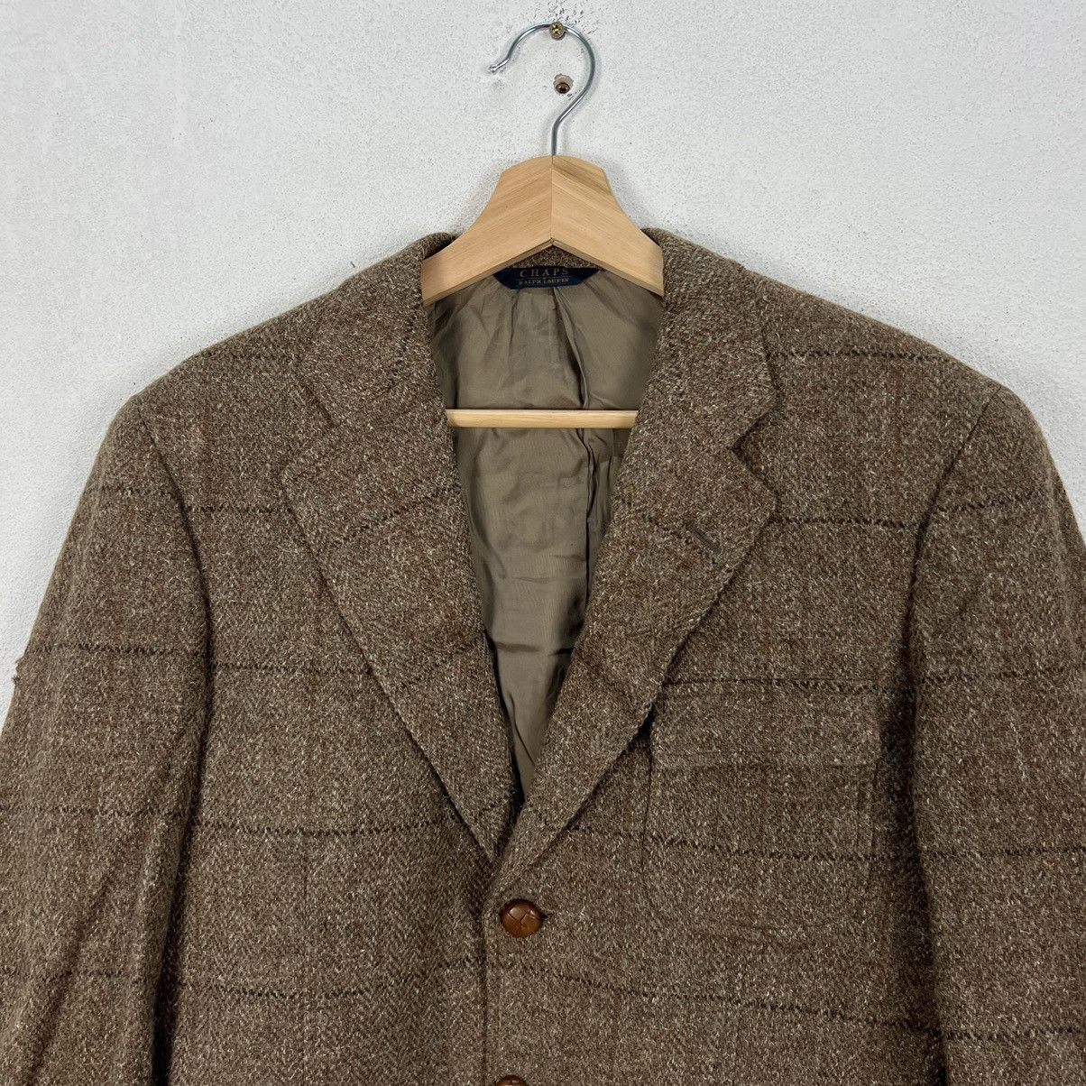 Chaps VINTAGE CHAPS RALPH LAUREN TARTAN DESIGN WOOL JACKET Size US M / EU 48-50 / 2 - 3 Thumbnail