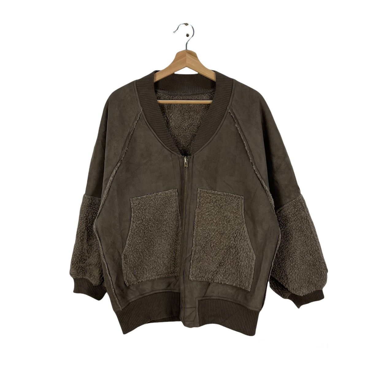 Japanese Brand VINTAGE REVERSIBLE BOMBER JACKET MINK FUR W CLOSET Size US M / EU 48-50 / 2 - 1 Thumbnail