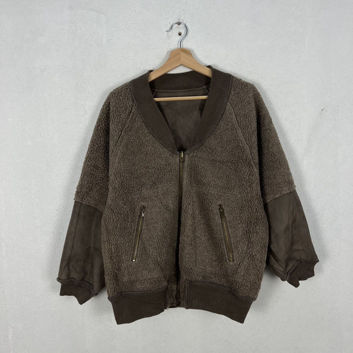 Japanese Brand VINTAGE REVERSIBLE BOMBER JACKET MINK FUR W CLOSET Size US M / EU 48-50 / 2 - 7 Thumbnail