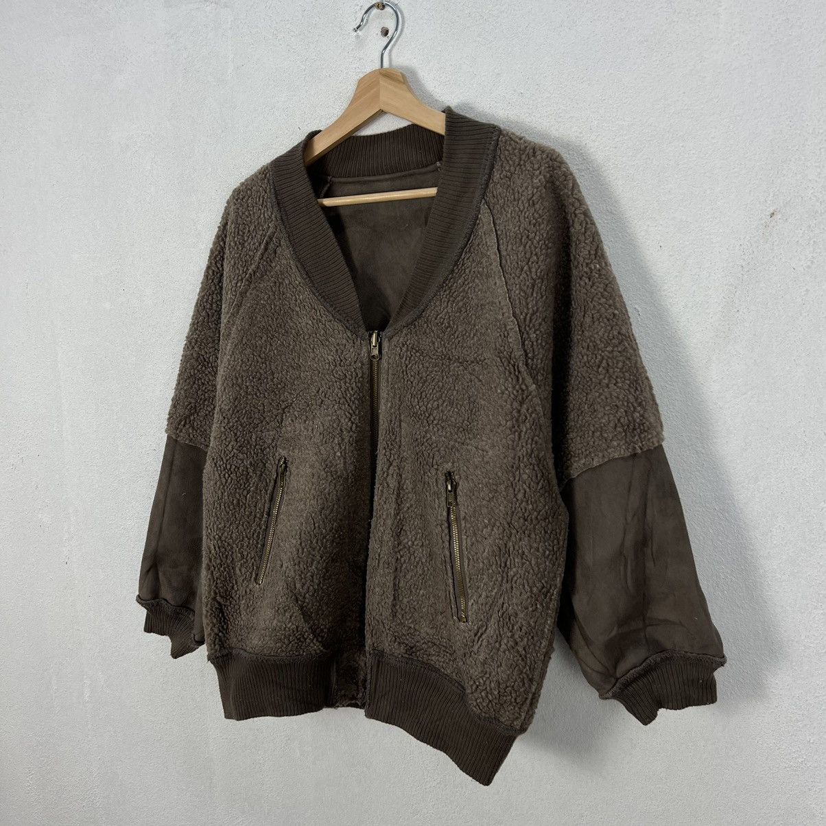 Japanese Brand VINTAGE REVERSIBLE BOMBER JACKET MINK FUR W CLOSET Size US M / EU 48-50 / 2 - 8 Thumbnail
